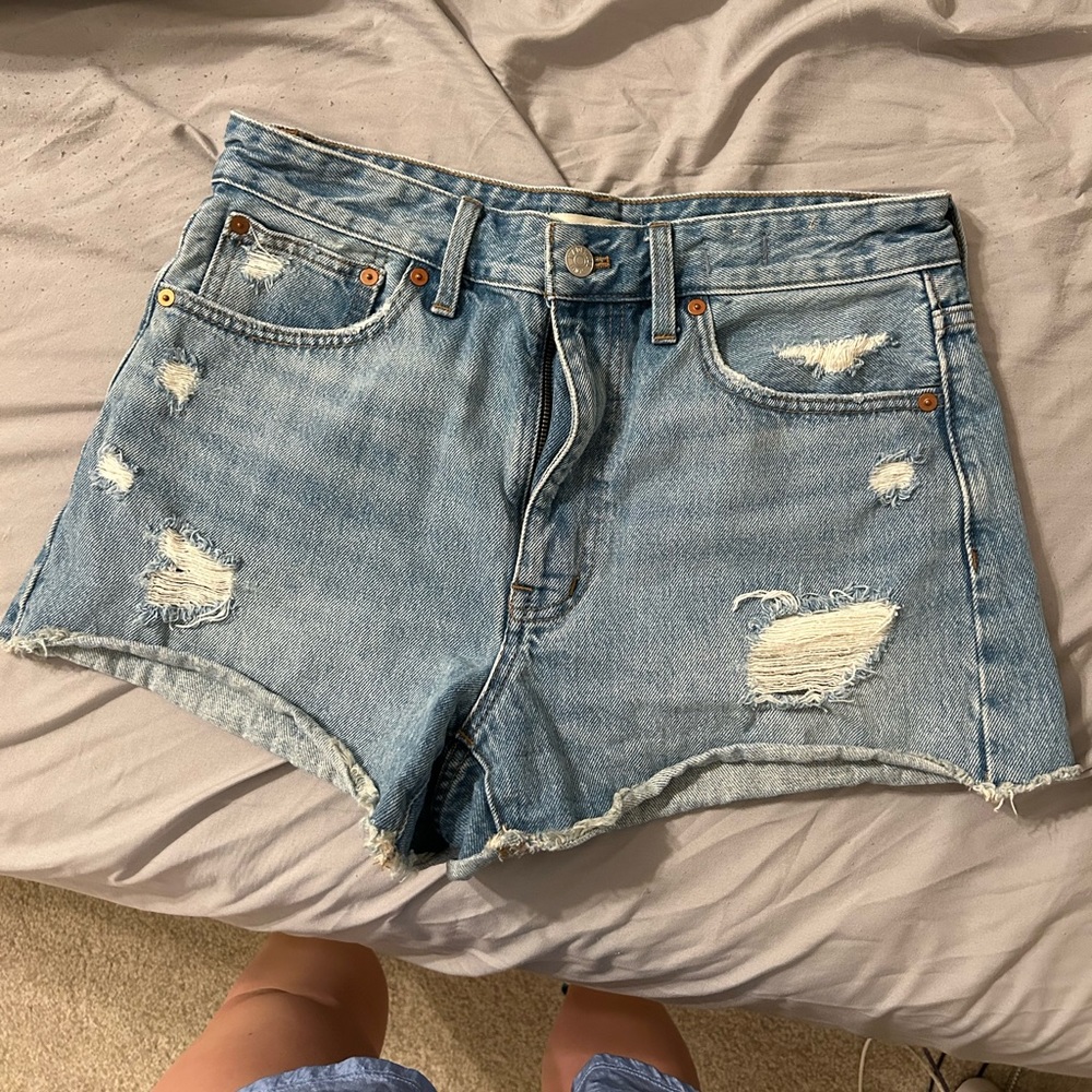 Madewell Relaxed Denim Shorts